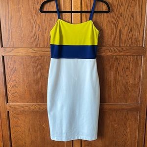 Banana Republic color block dress, sz 0